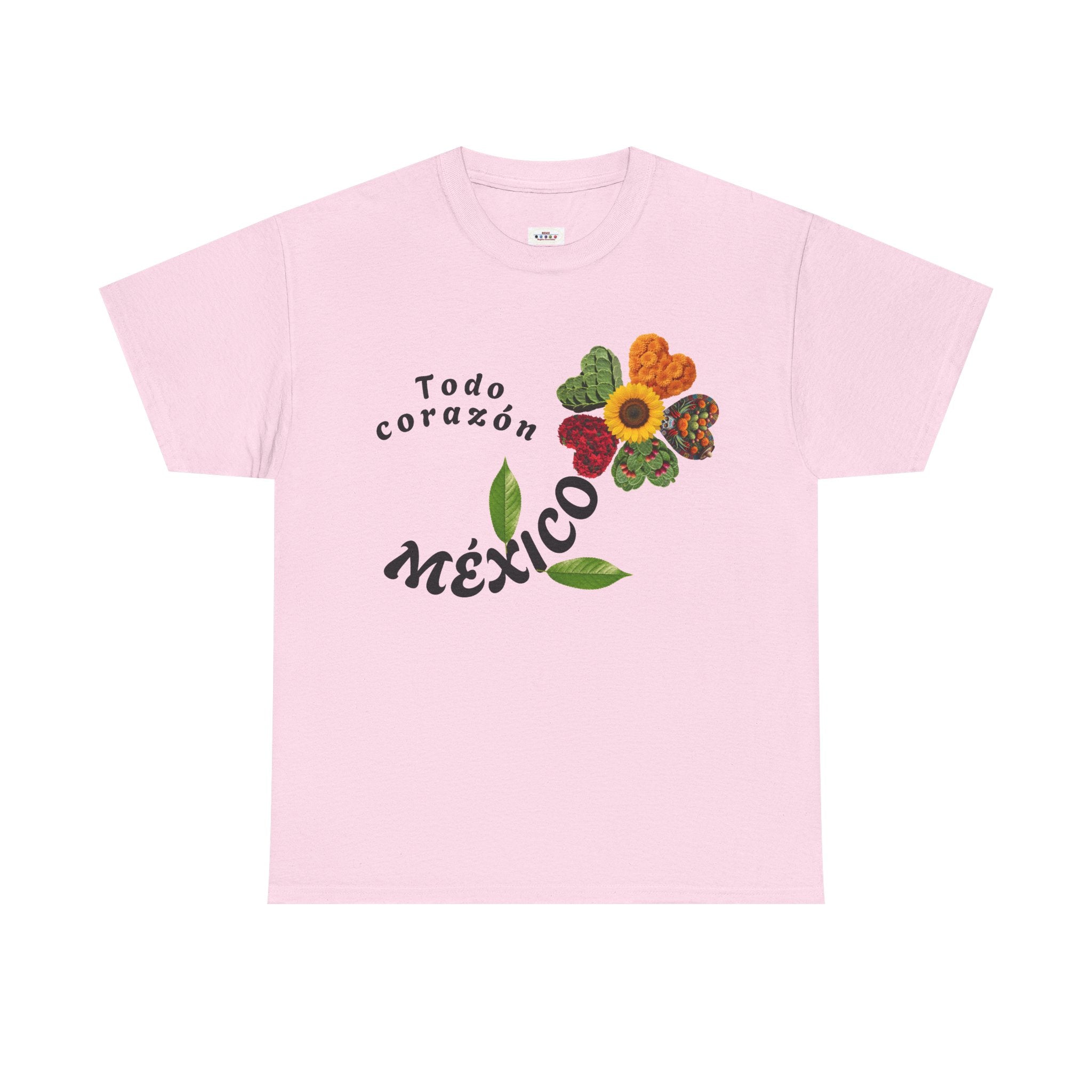 Mexico Floral "Todo corazón" T-Shirt