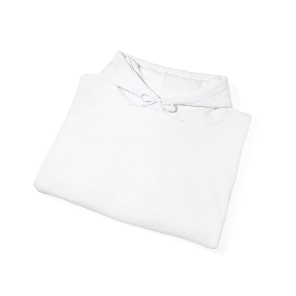 Angel Wings Hoodie — Soft White Back Graphic, Spiritual & Memorial Gift