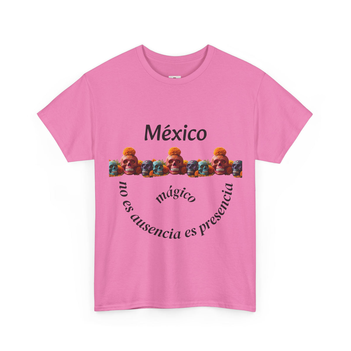 México Mágico Tee - "no es ausencia es presencia" Día de Muertos Tribute T-Shirt