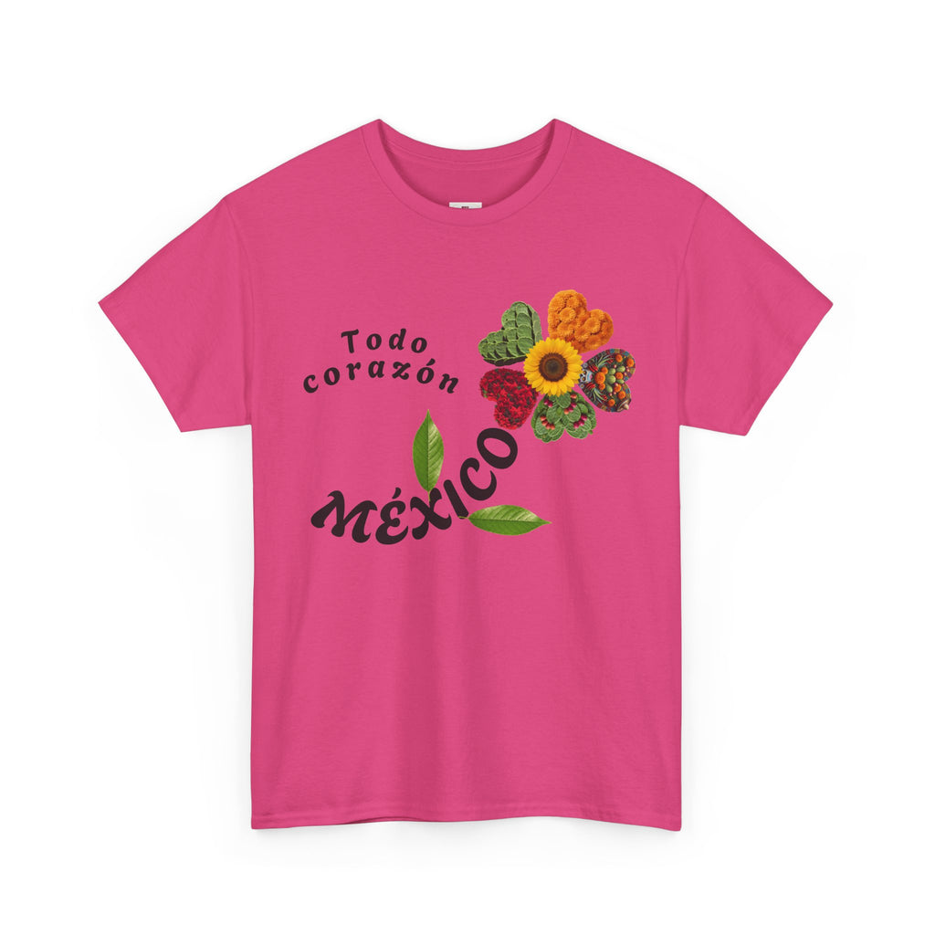 Mexico Floral "Todo corazón" T-Shirt