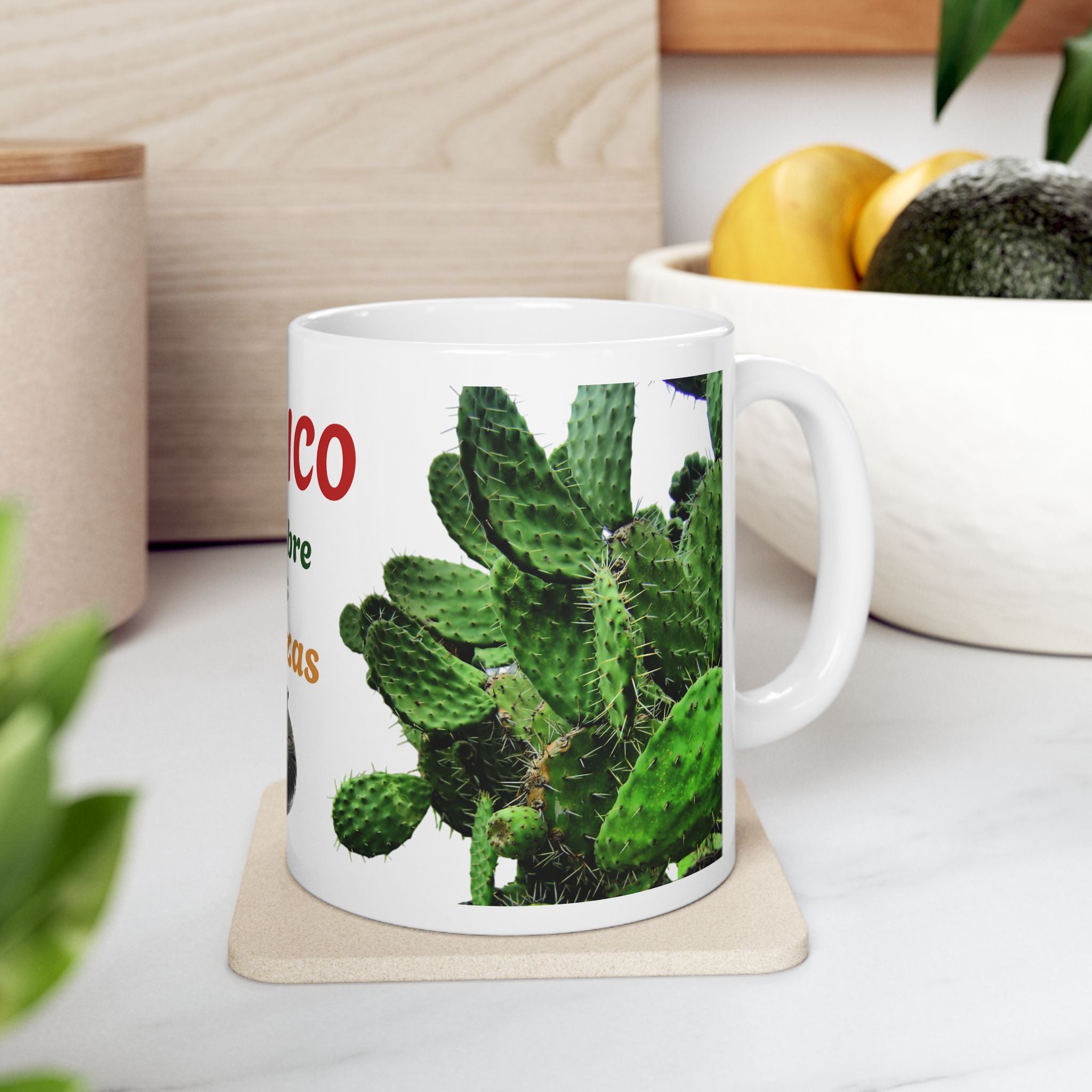 Mug — México descubre sus bellezas Ceramic Coffee Cup (11oz/15oz)