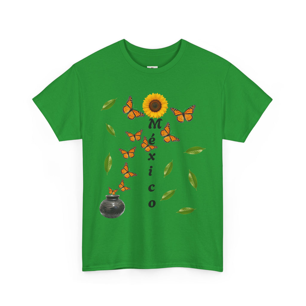 Mexico Monarch Butterfly Sunflower T‑Shirt