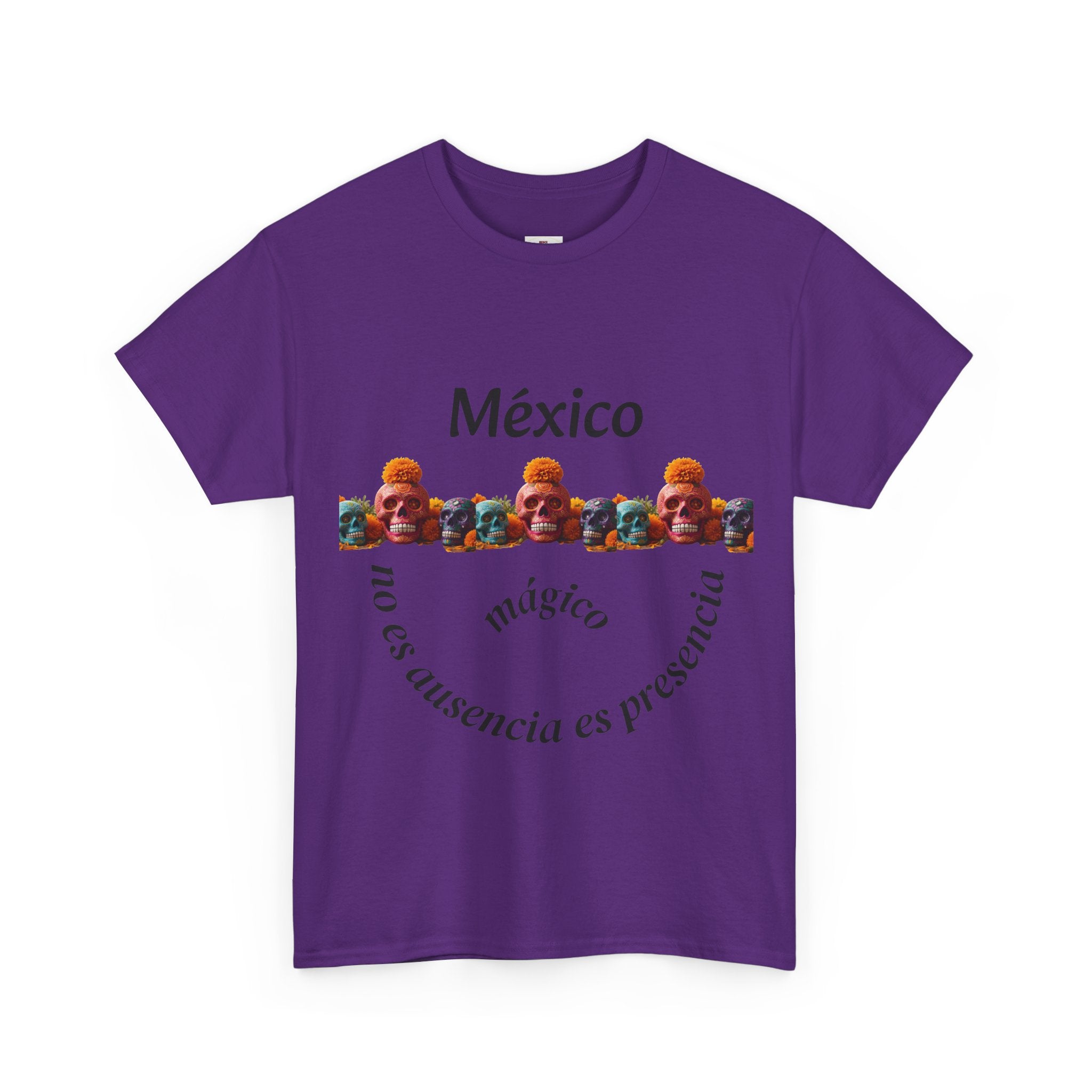 México Mágico Tee - "no es ausencia es presencia" Día de Muertos Tribute T-Shirt