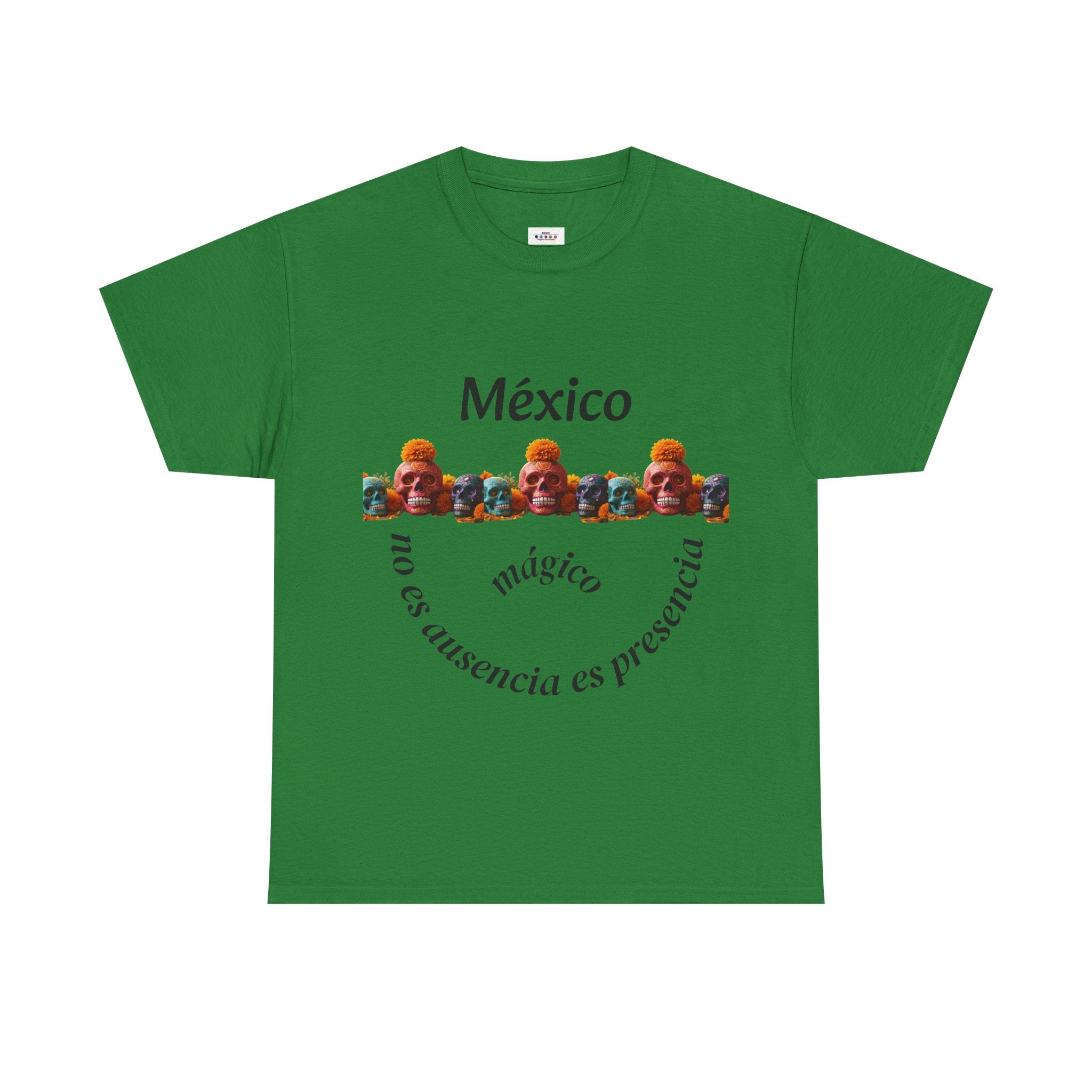 México Mágico Tee - "no es ausencia es presencia" Día de Muertos Tribute T-Shirt
