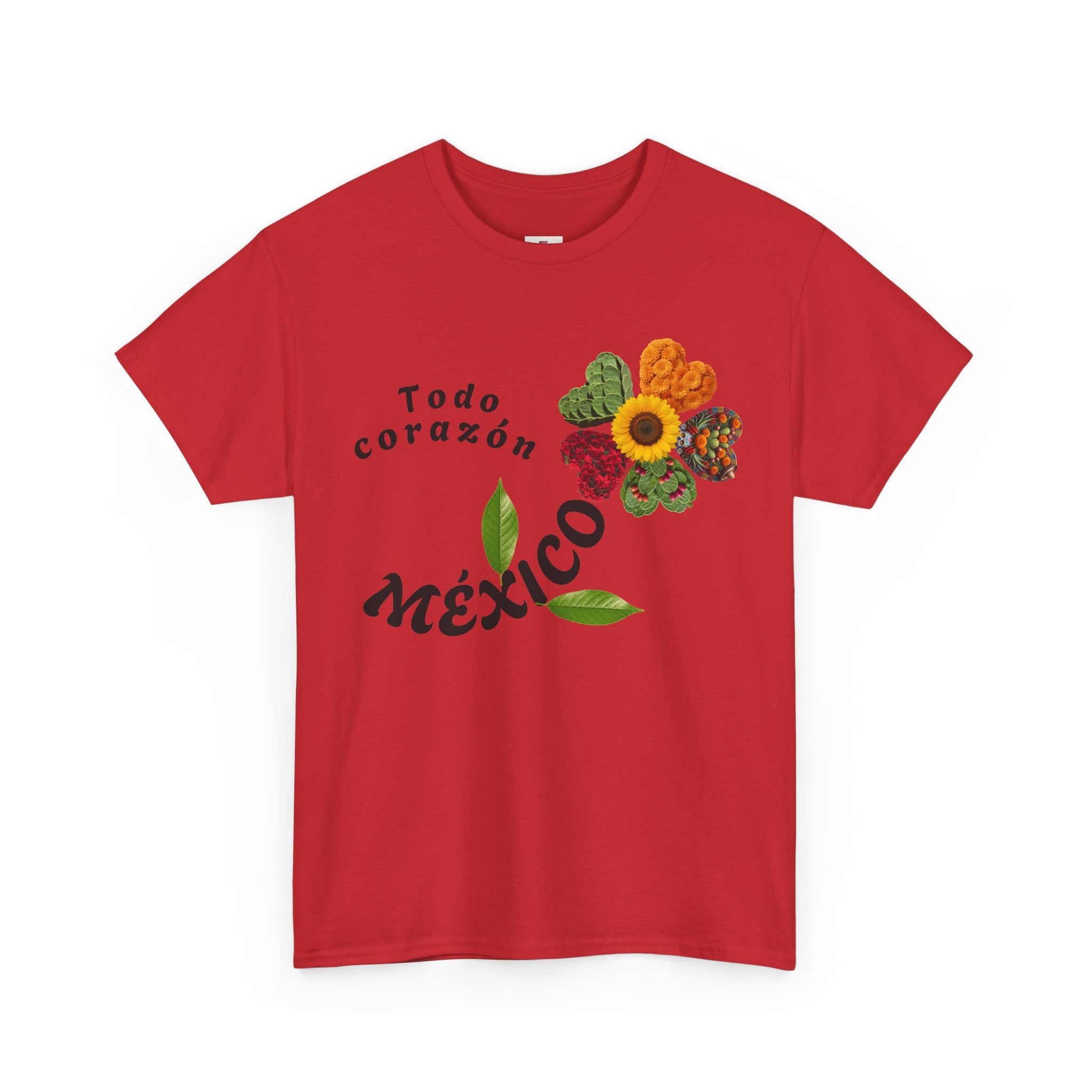 Mexico Floral "Todo corazón" T-Shirt