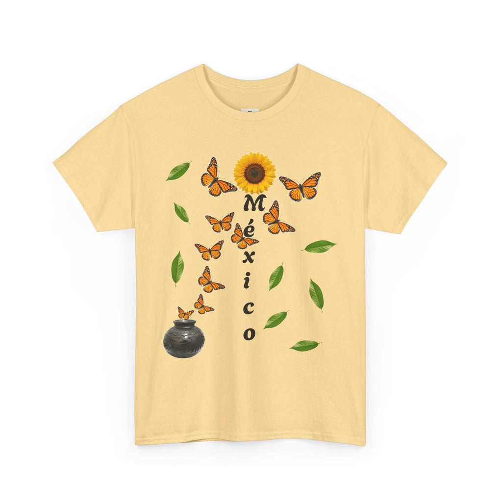 Mexico Monarch Butterfly Sunflower T‑Shirt