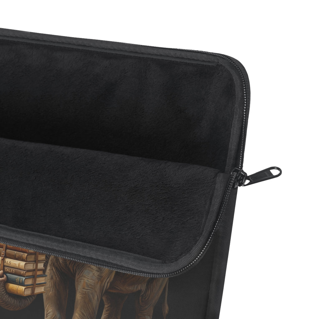 Laptop Sleeve — ‘Sigue el Camino con Arte’ Sun & Elephant Artistic Laptop Sleeve