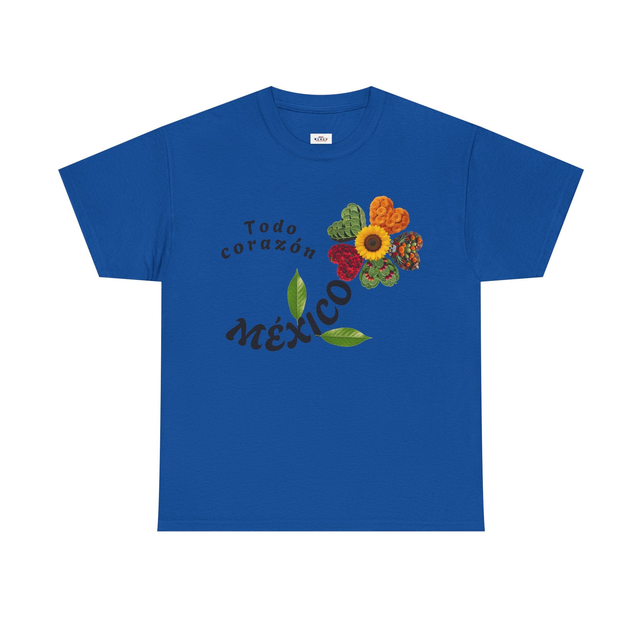 Mexico Floral "Todo corazón" T-Shirt