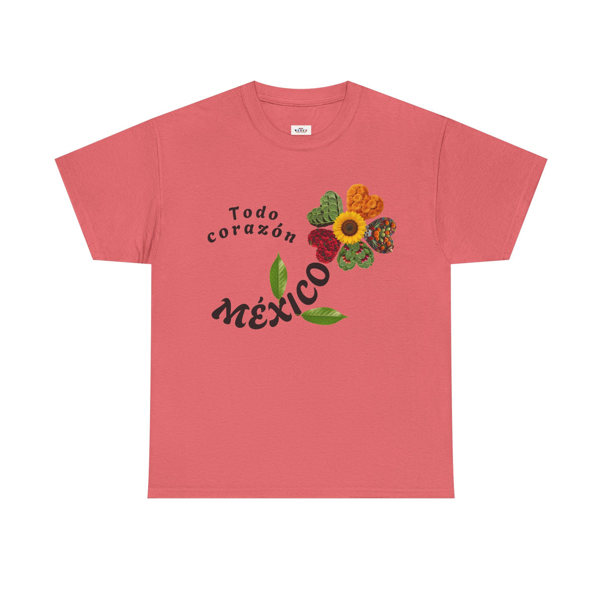 Mexico Floral "Todo corazón" T-Shirt
