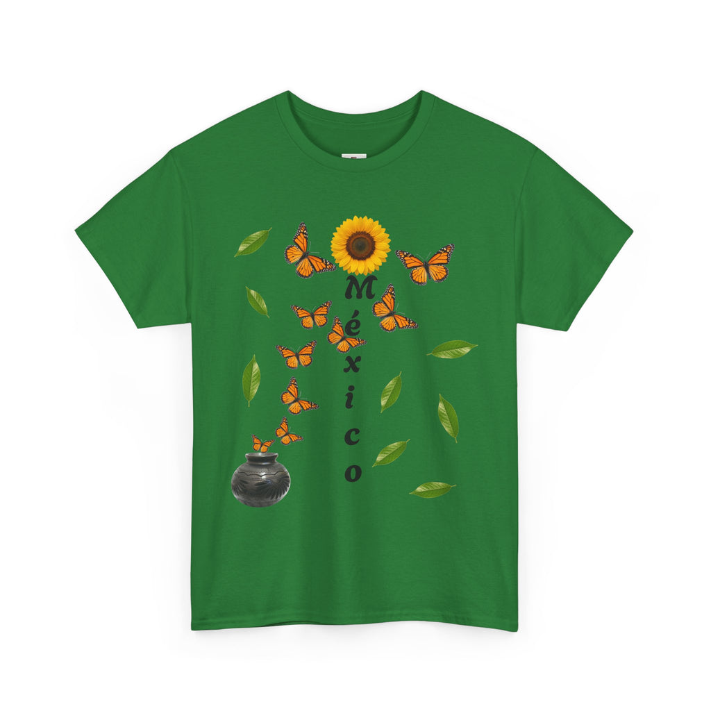 Mexico Monarch Butterfly Sunflower T‑Shirt