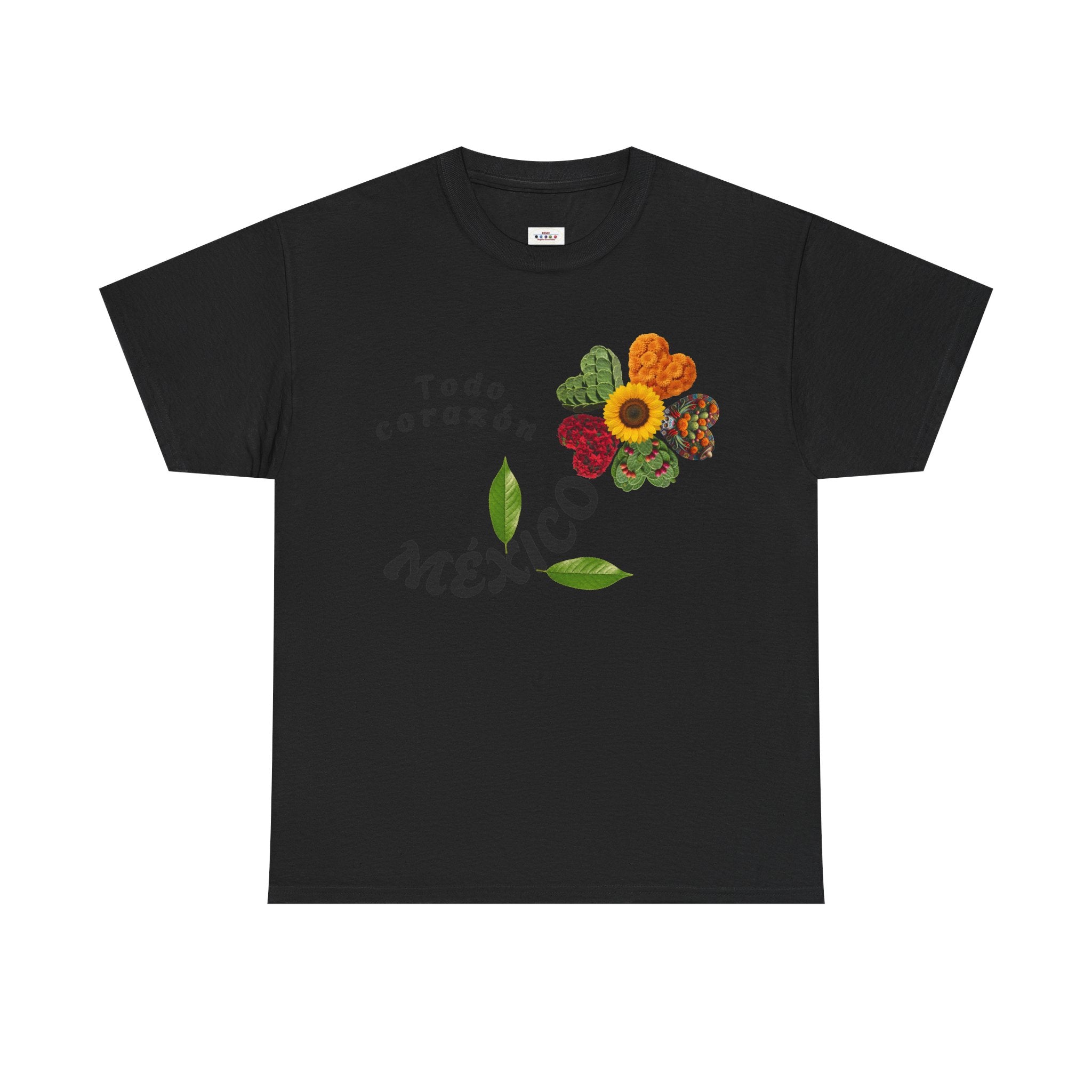 Mexico Floral "Todo corazón" T-Shirt