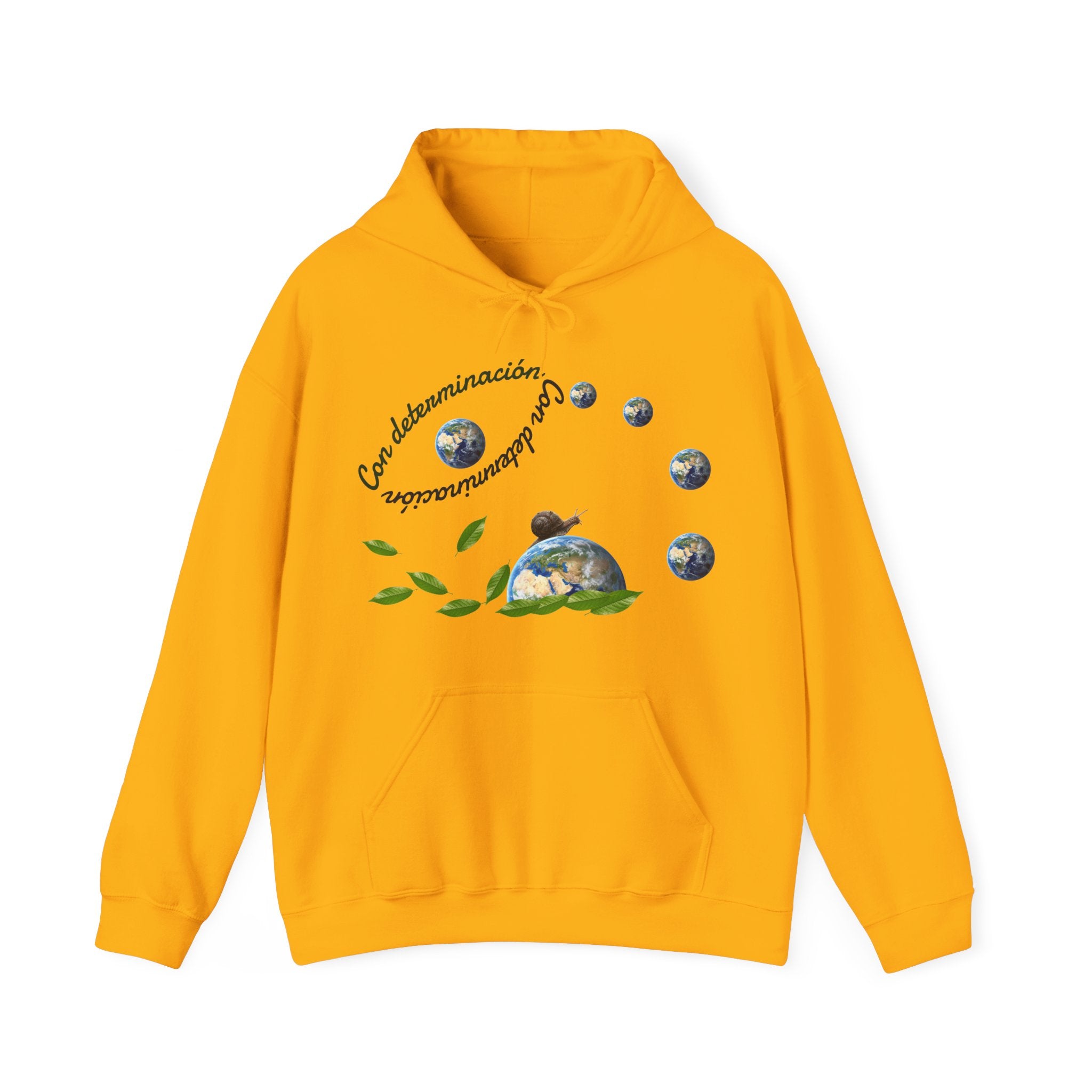 Minimal Snail Hoodie — Cute Tiny Snail Graphic Sweatshirt