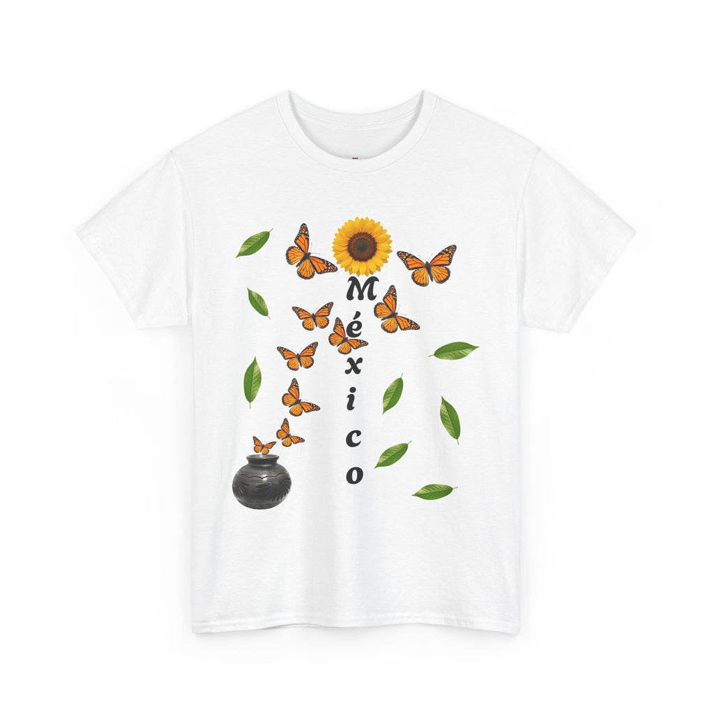 Mexico Monarch Butterfly Sunflower T‑Shirt