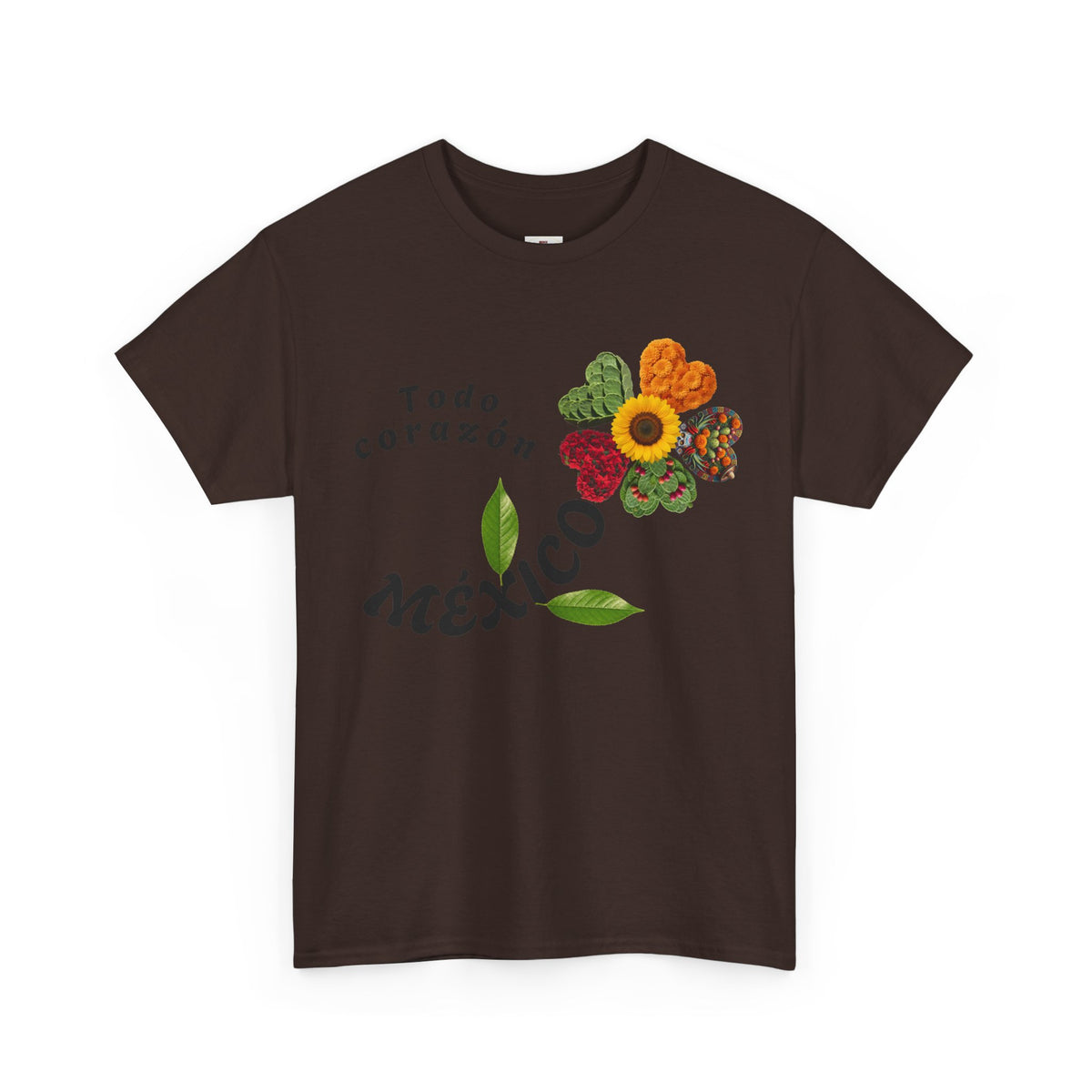 Mexico Floral "Todo corazón" T-Shirt