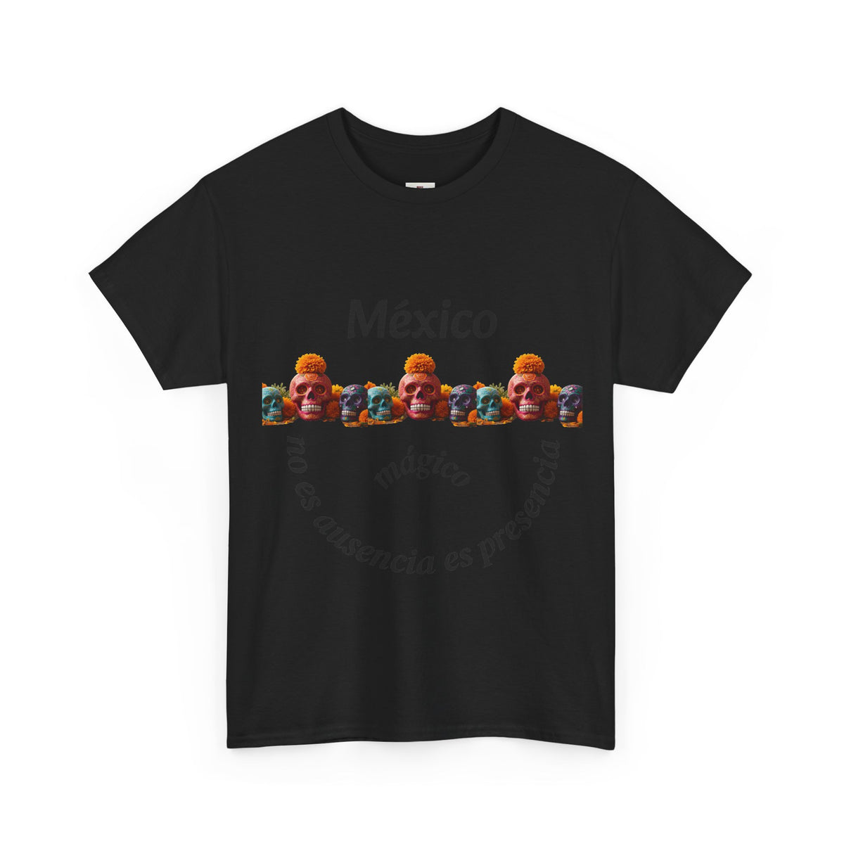 México Mágico Tee - "no es ausencia es presencia" Día de Muertos Tribute T-Shirt