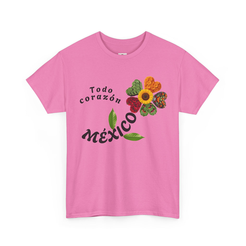 Mexico Floral "Todo corazón" T-Shirt