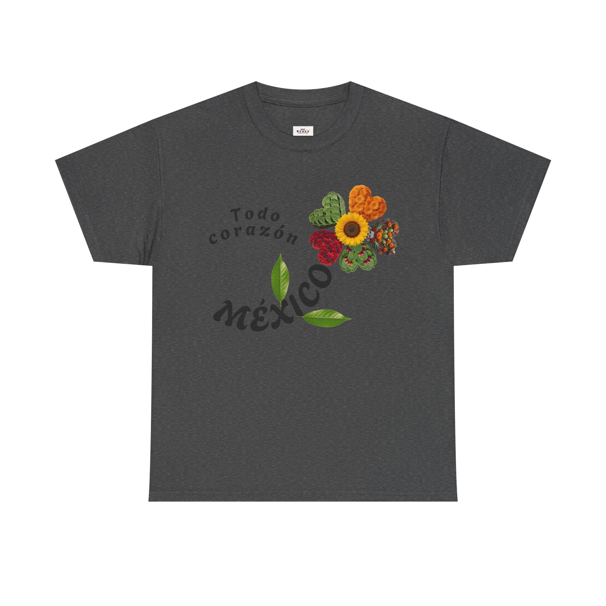Mexico Floral "Todo corazón" T-Shirt