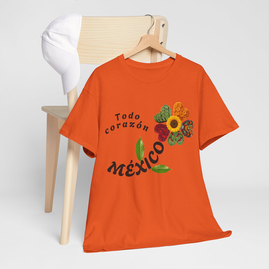 Mexico Floral "Todo corazón" T-Shirt