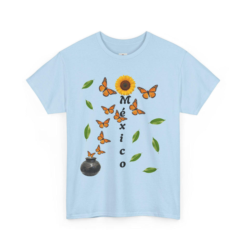 Mexico Monarch Butterfly Sunflower T‑Shirt