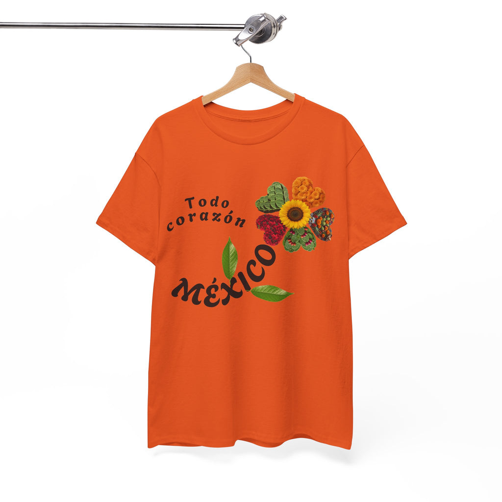 Mexico Floral "Todo corazón" T-Shirt