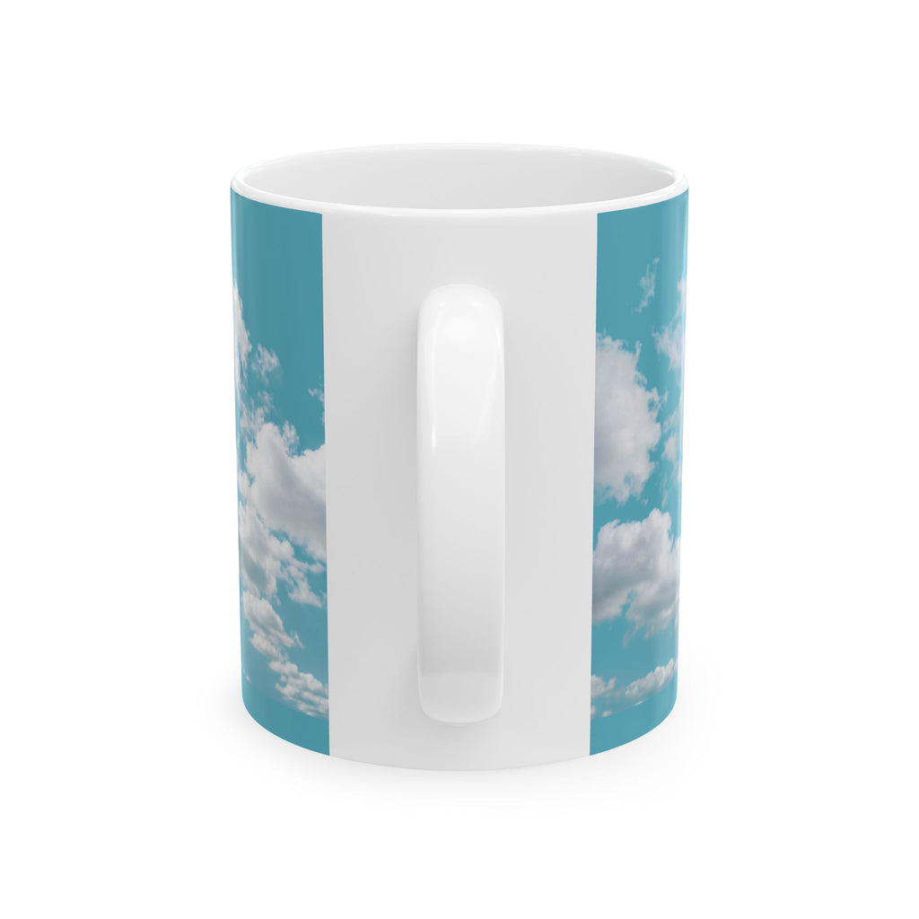 Angel in the Clouds Ceramic Mug — Heavenly Cloudscape Coffee Cup (11oz, 15oz)