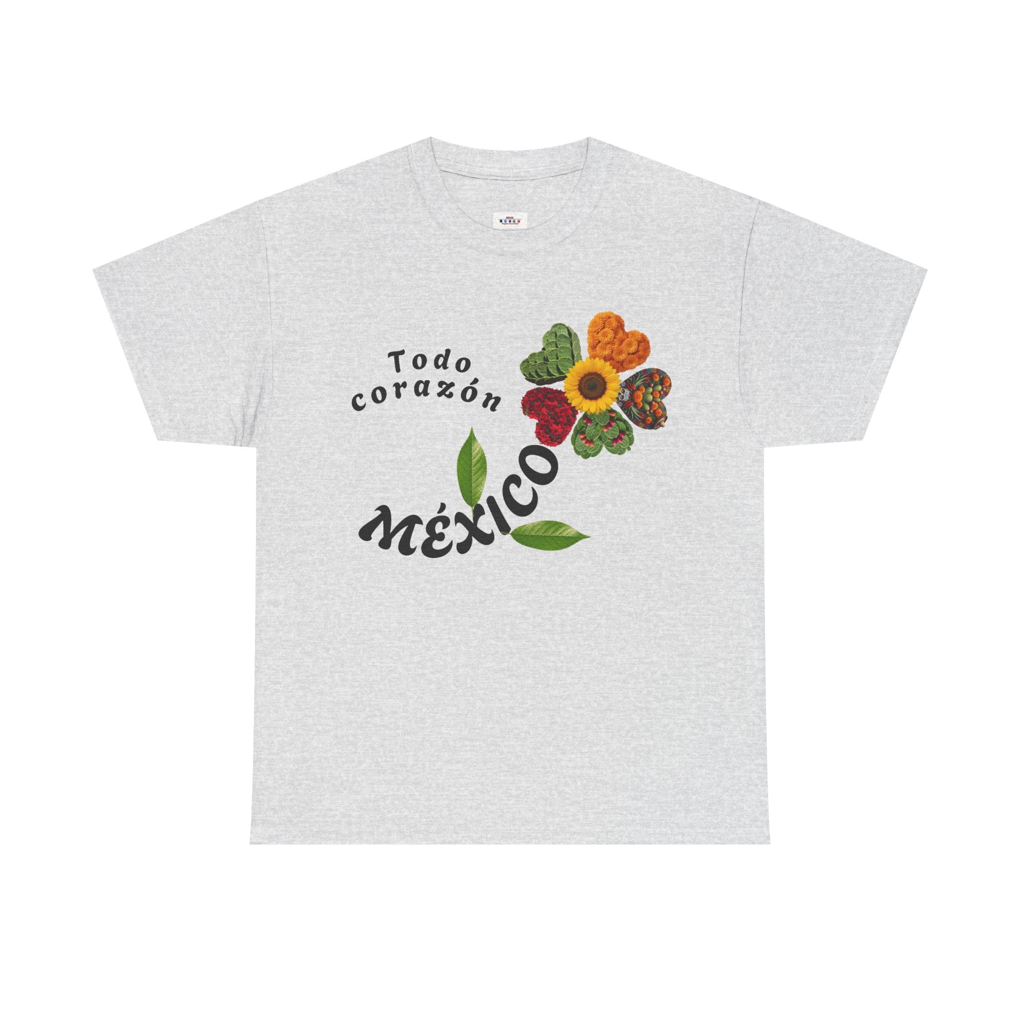 Mexico Floral "Todo corazón" T-Shirt