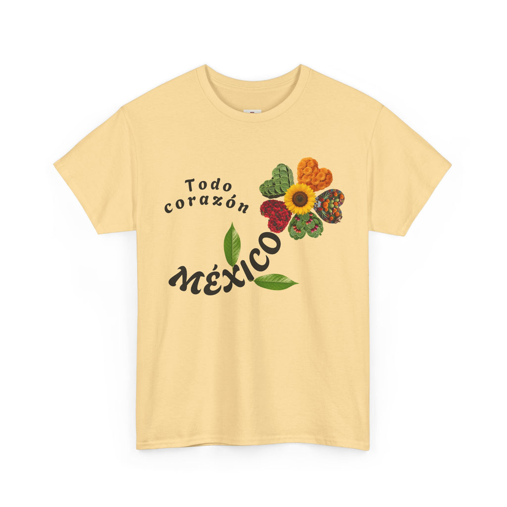 Mexico Floral "Todo corazón" T-Shirt