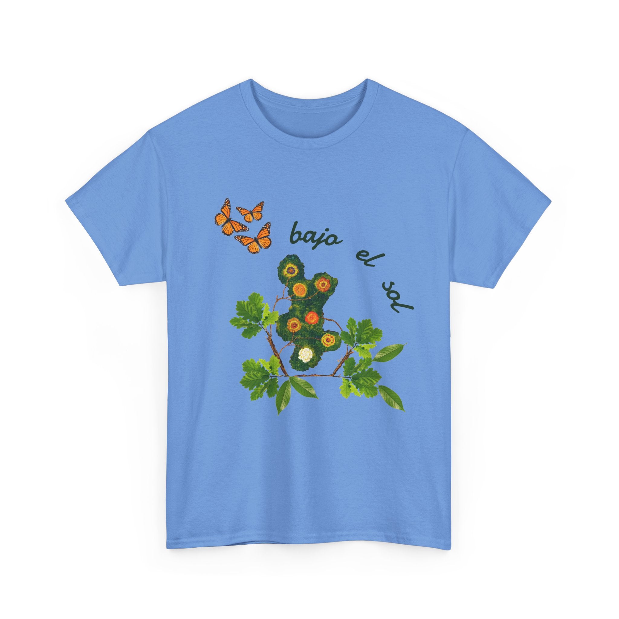 Floral Cactus & Butterflies Tee — "bajo el sol"