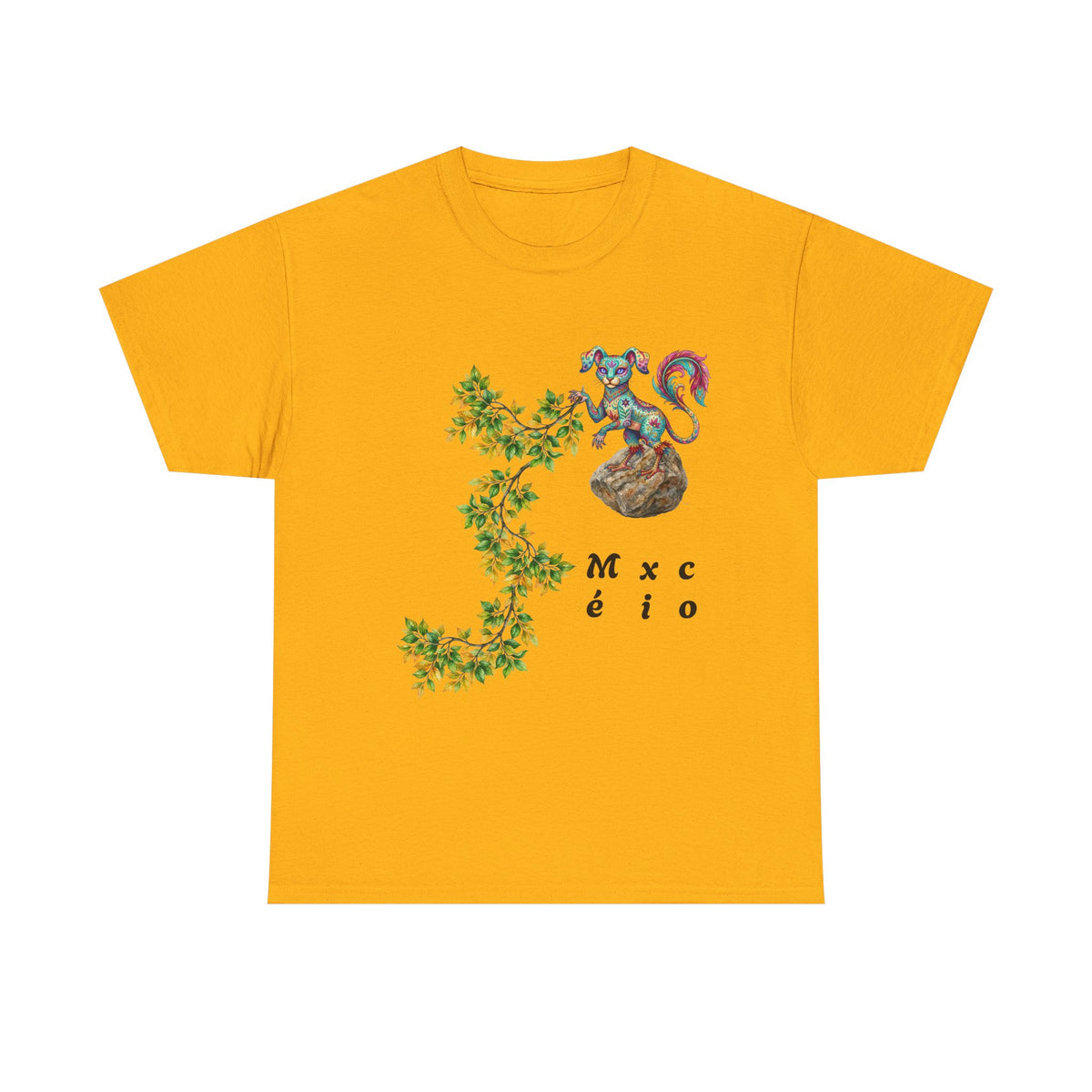 Mexico Floral Snake T-Shirt — Botanical Mexican Heritage Tee