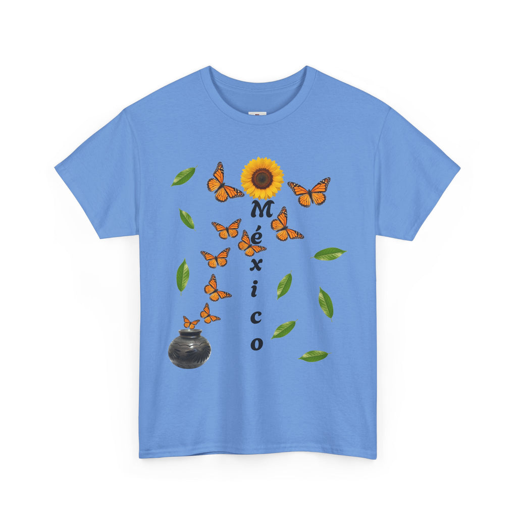 Mexico Monarch Butterfly Sunflower T‑Shirt
