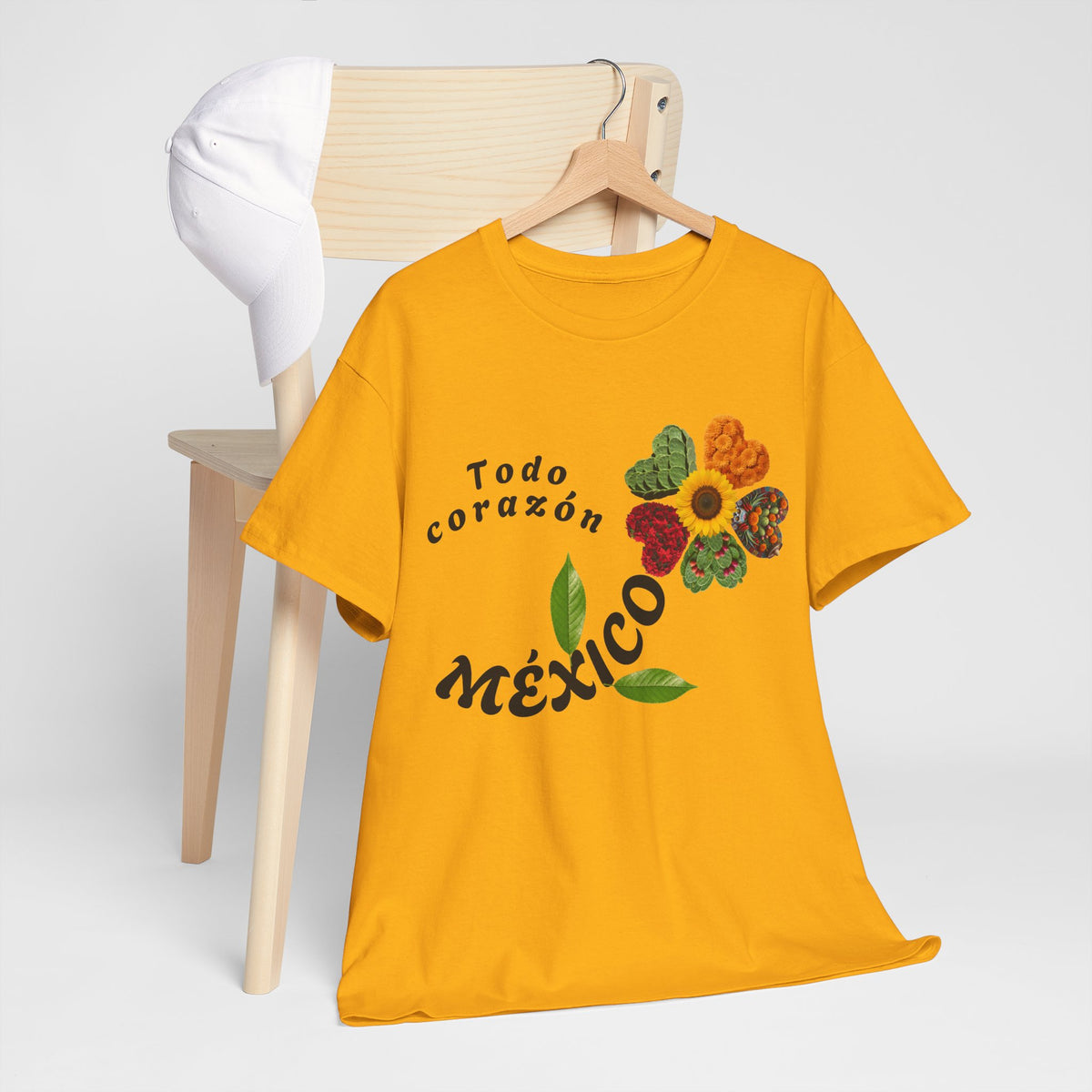 Mexico Floral "Todo corazón" T-Shirt