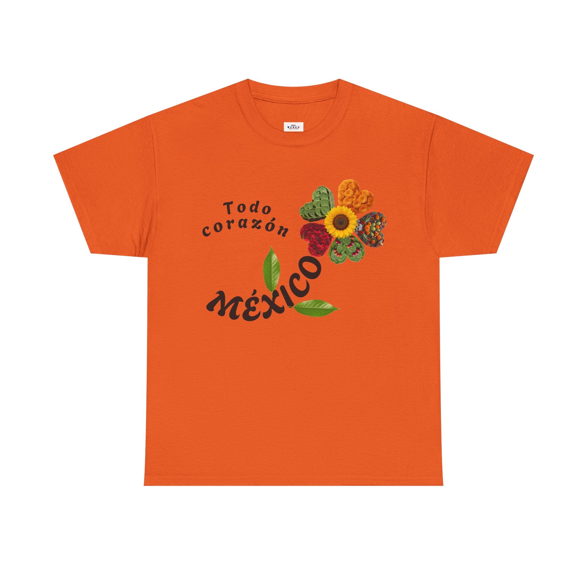Mexico Floral "Todo corazón" T-Shirt