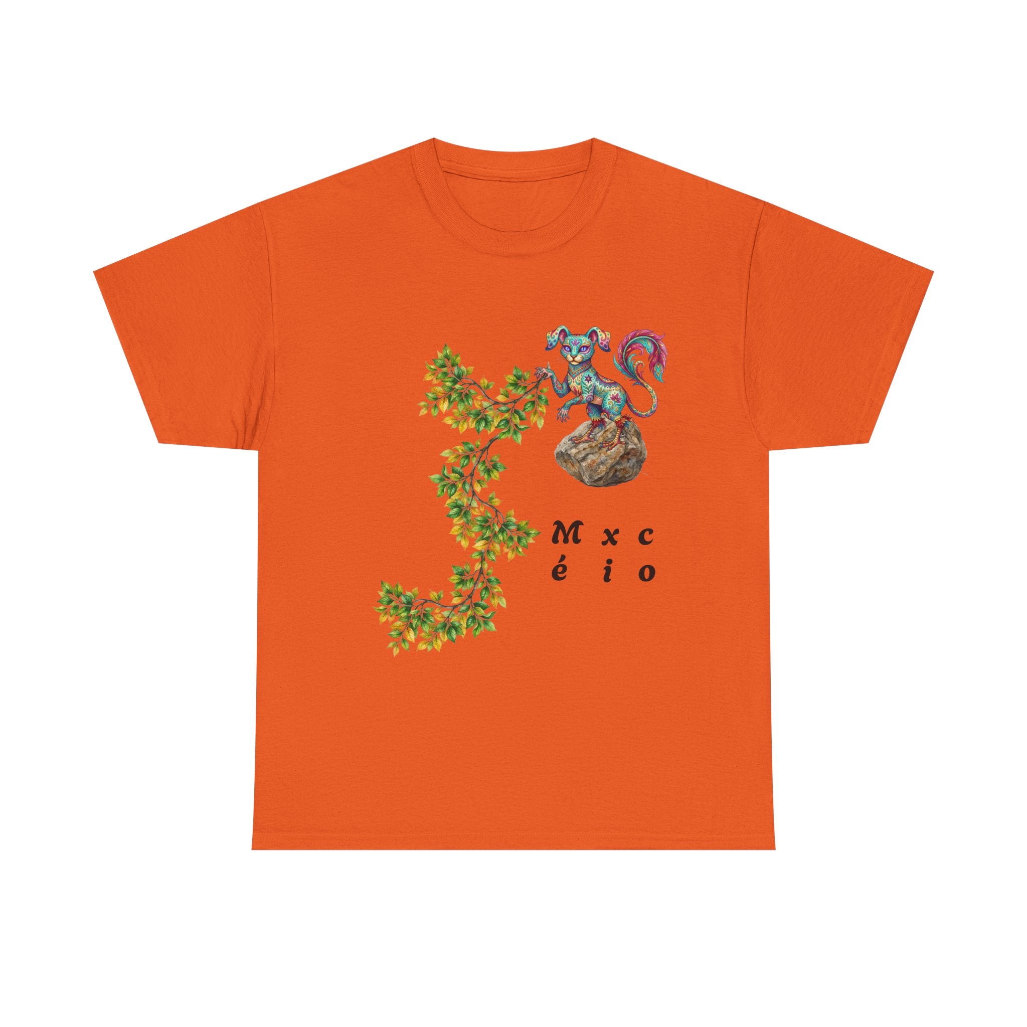 Mexico Floral Snake T-Shirt — Botanical Mexican Heritage Tee