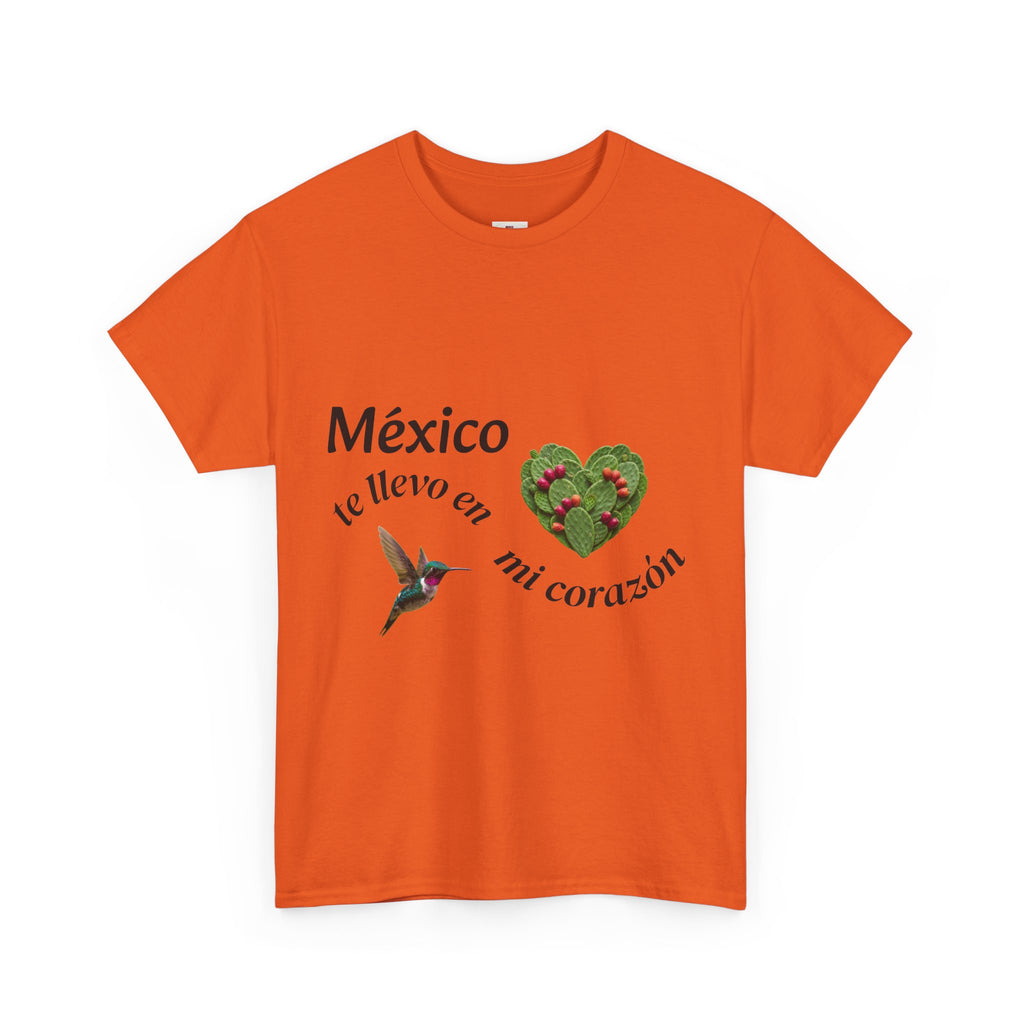 Mexico Te Llevo En Mi Corazón T-Shirt