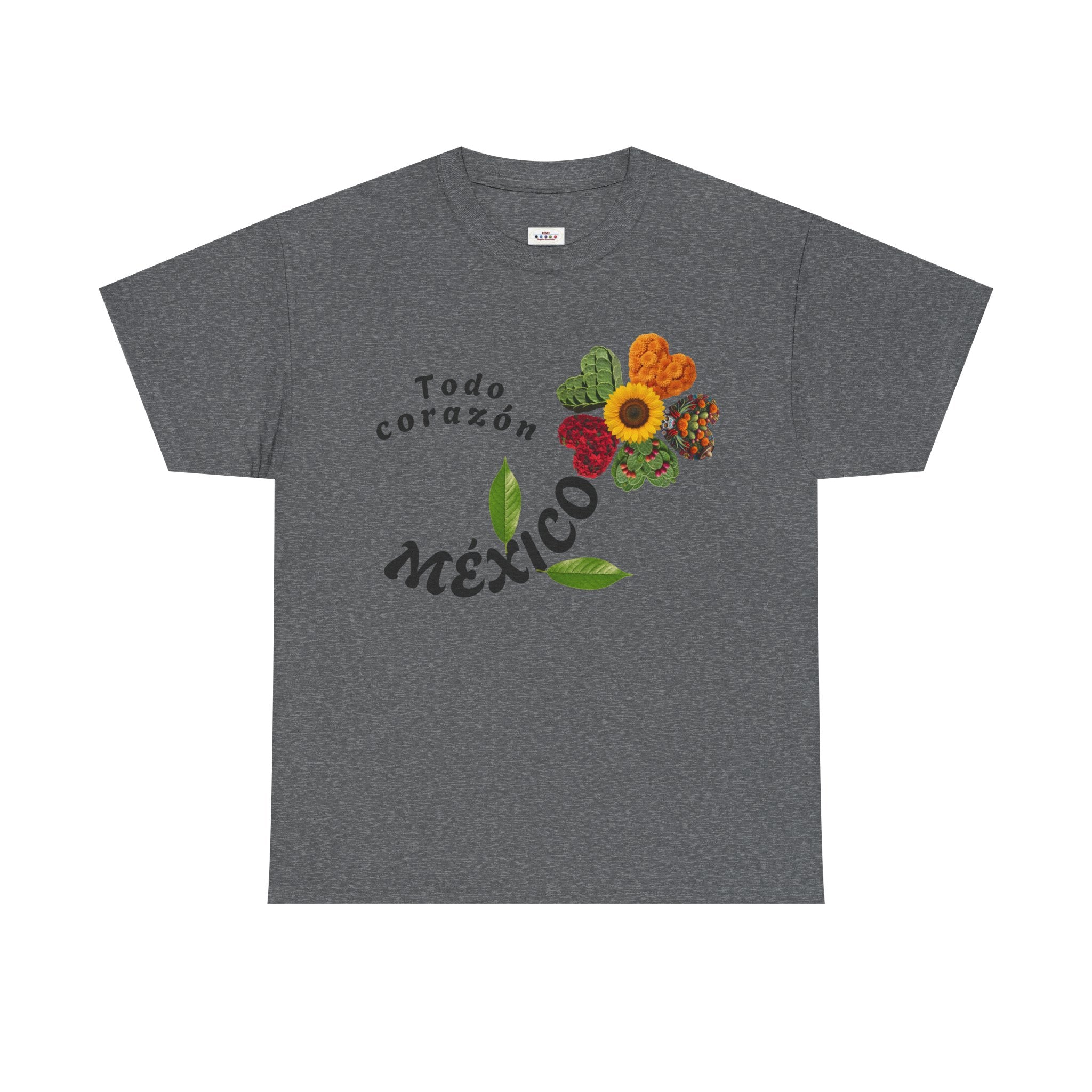 Mexico Floral "Todo corazón" T-Shirt