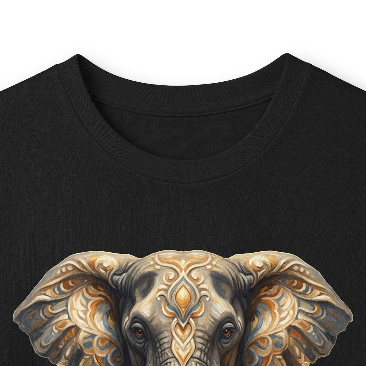 Elephant & Sun Long Sleeve Tee — "la sabiduría se refleja" Inspirational Graphic Shirt