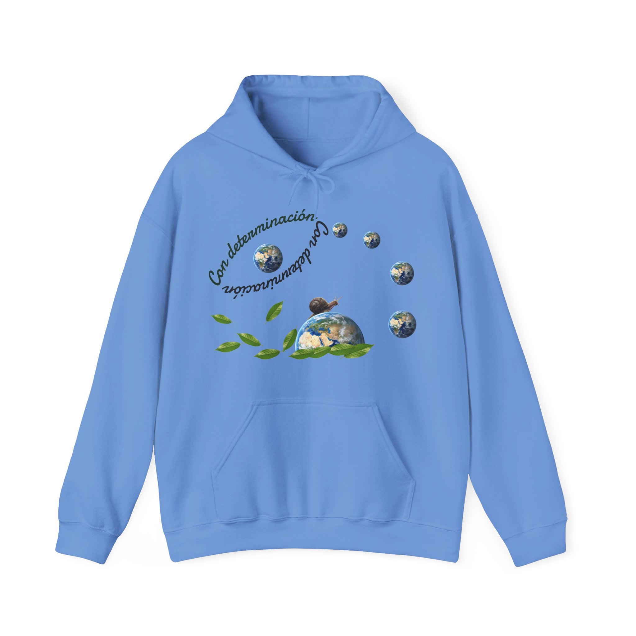Minimal Snail Hoodie — Cute Tiny Snail Graphic Sweatshirt
