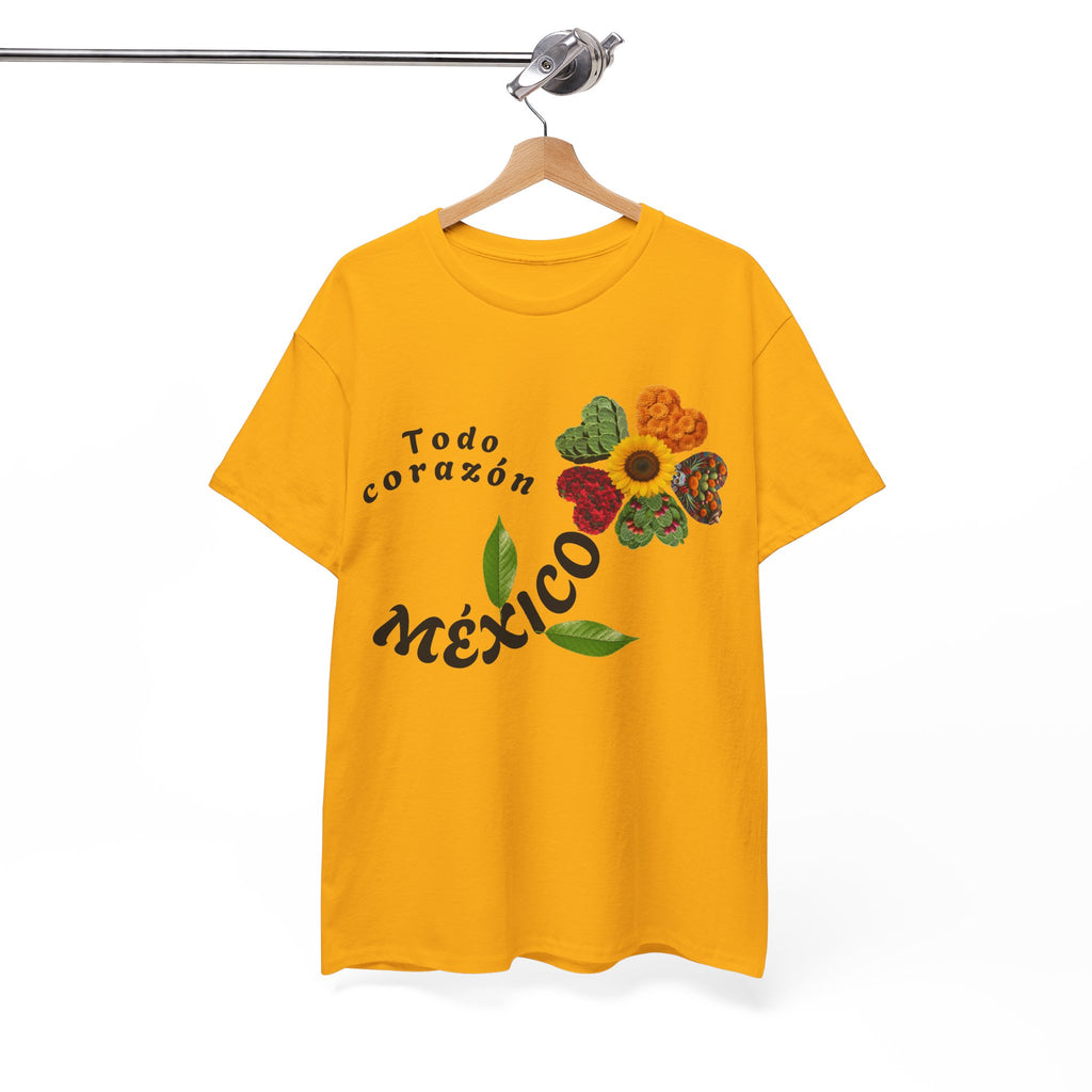 Mexico Floral "Todo corazón" T-Shirt