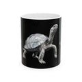 Tortoise Ceramic Mug — Realistic Turtle Art Coffee Cup (11oz & 15oz)