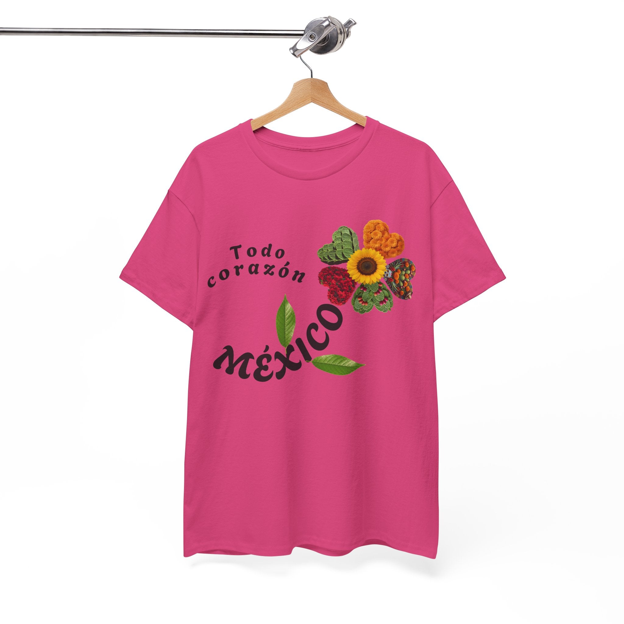 Mexico Floral "Todo corazón" T-Shirt