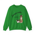 Crewneck Sweatshirt — "Larga vida de estudio y dedicación" Cat Design