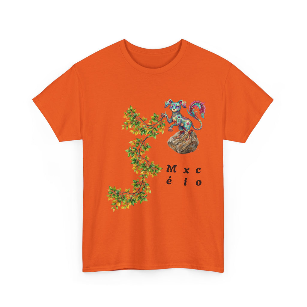 Mexico Floral Snake T-Shirt — Botanical Mexican Heritage Tee