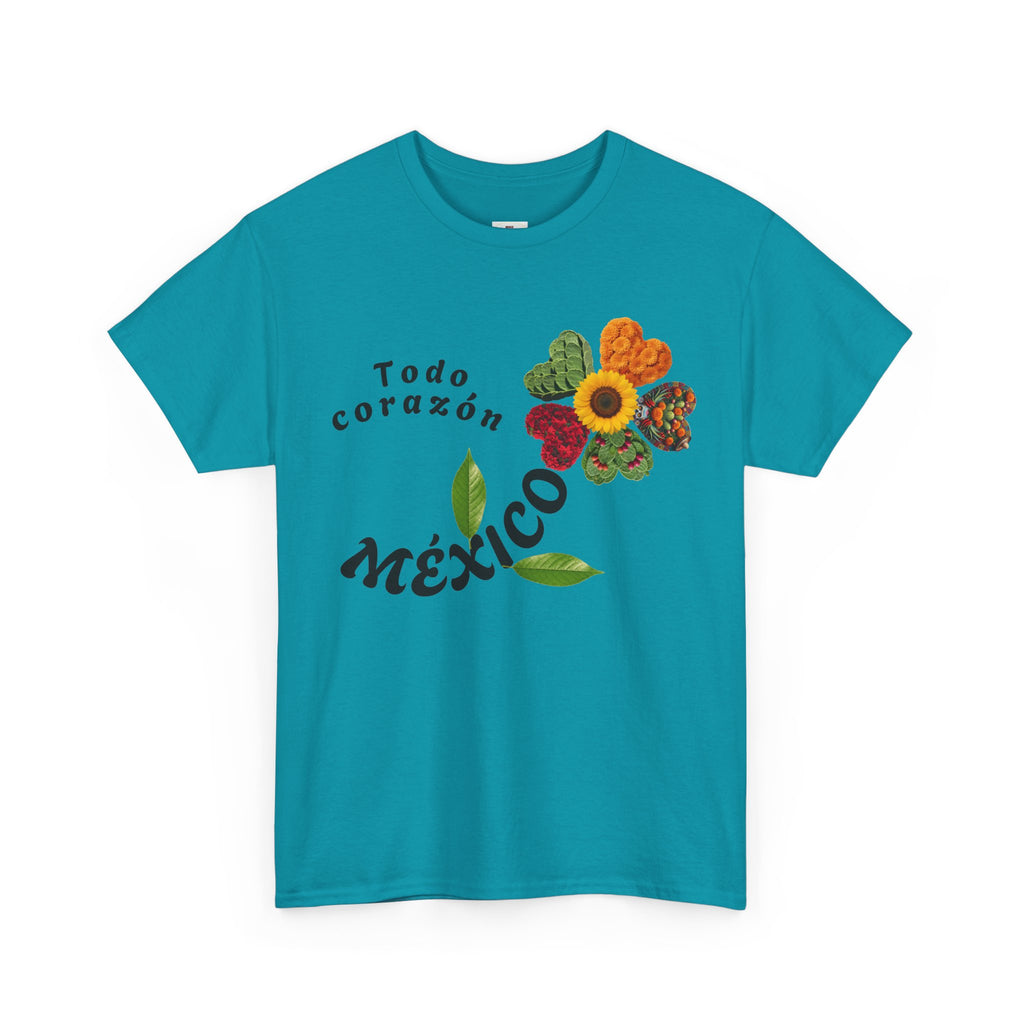Mexico Floral "Todo corazón" T-Shirt