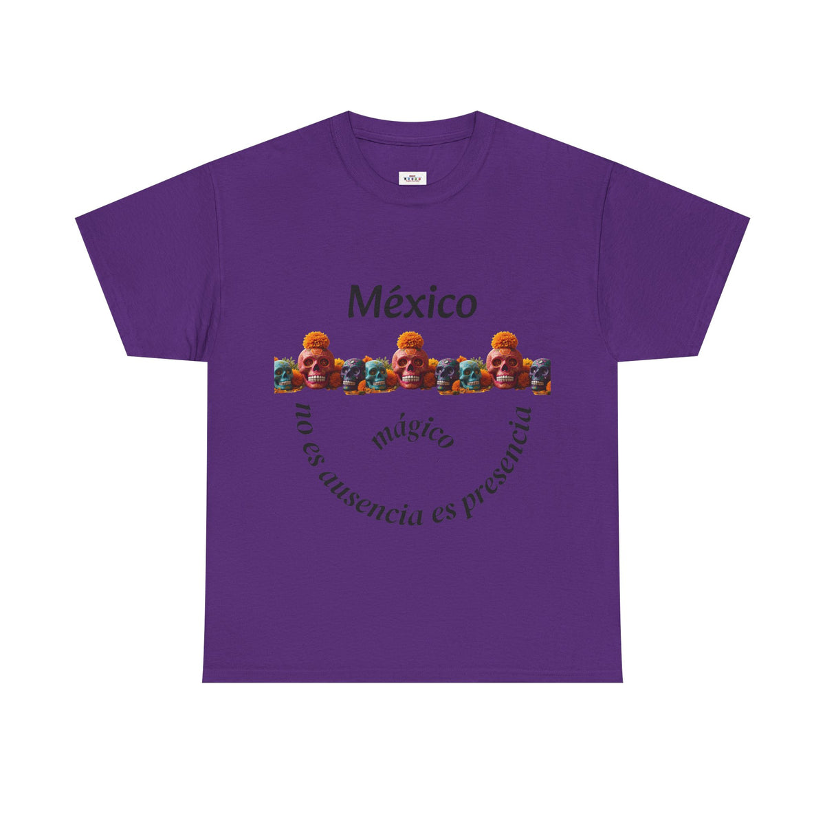 México Mágico Tee - "no es ausencia es presencia" Día de Muertos Tribute T-Shirt