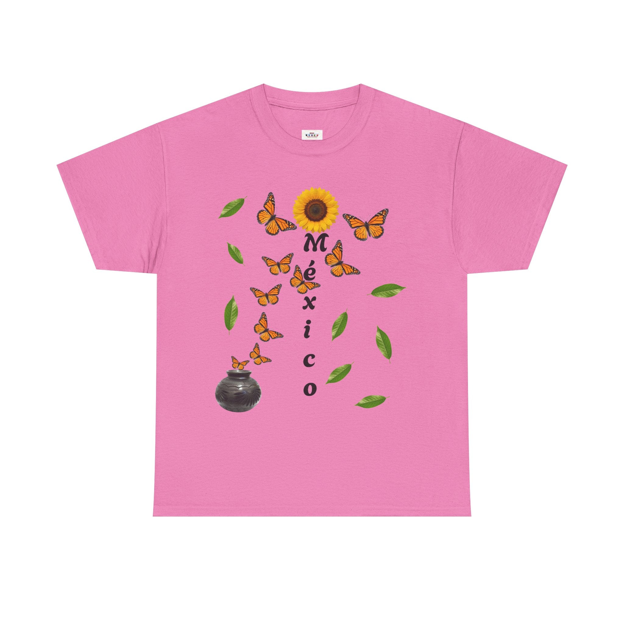 Mexico Monarch Butterfly Sunflower T‑Shirt