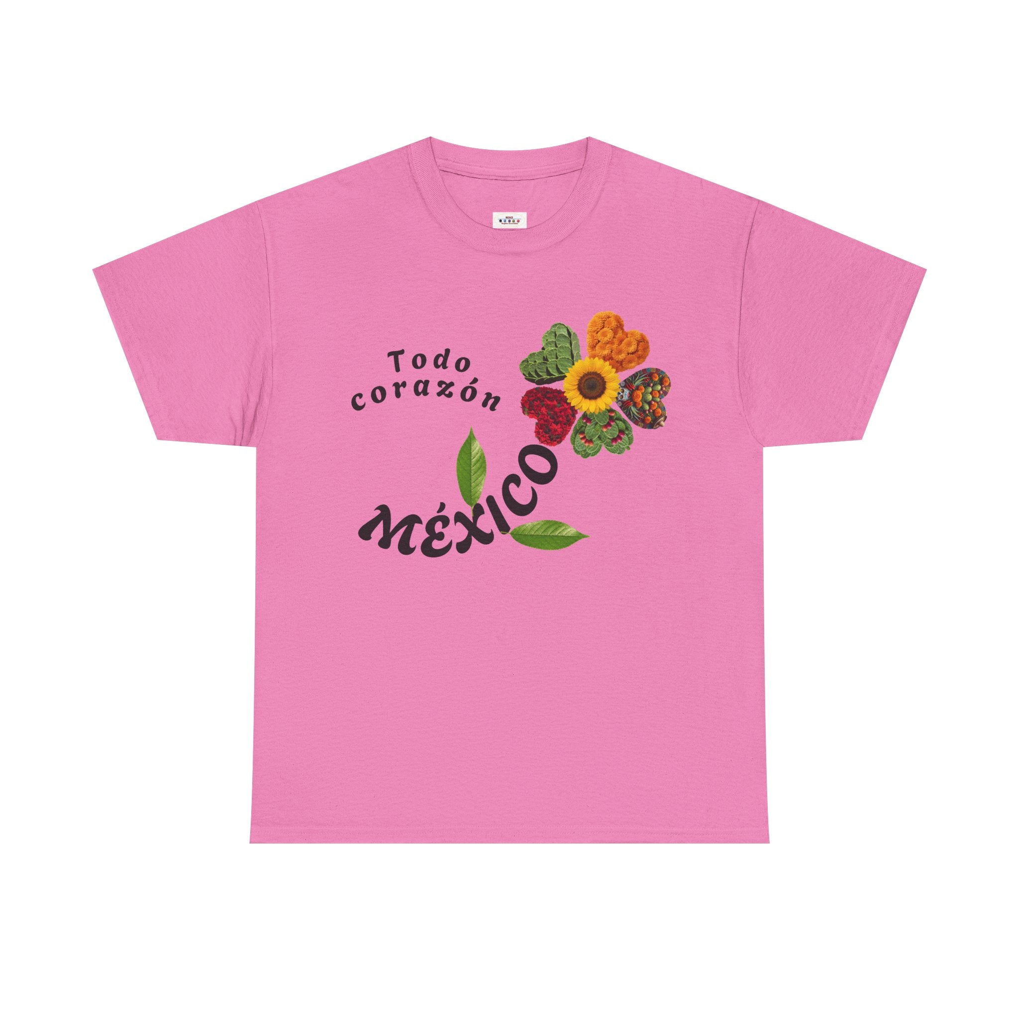 Mexico Floral "Todo corazón" T-Shirt