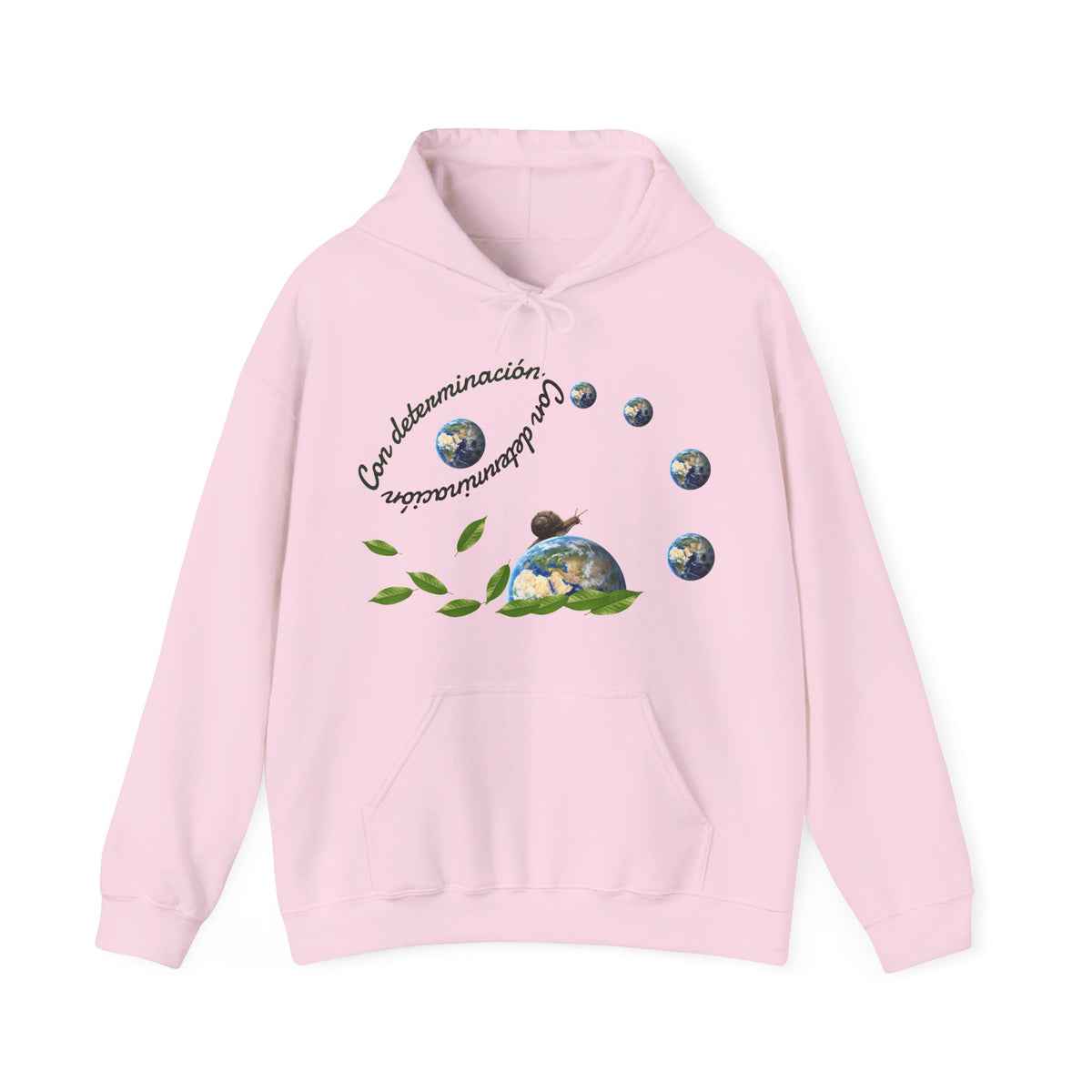 Minimal Snail Hoodie — Cute Tiny Snail Graphic Sweatshirt