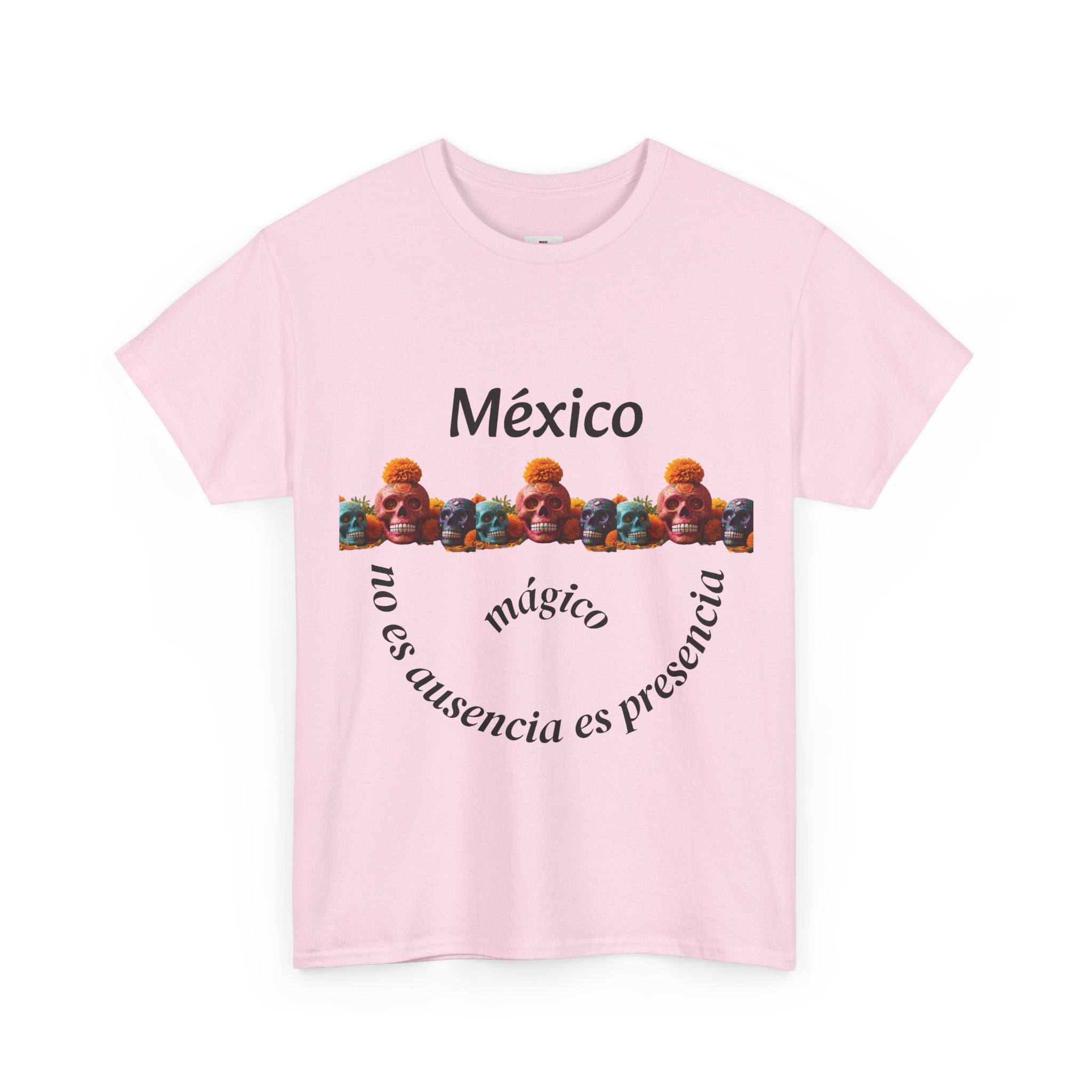 México Mágico Tee - "no es ausencia es presencia" Día de Muertos Tribute T-Shirt