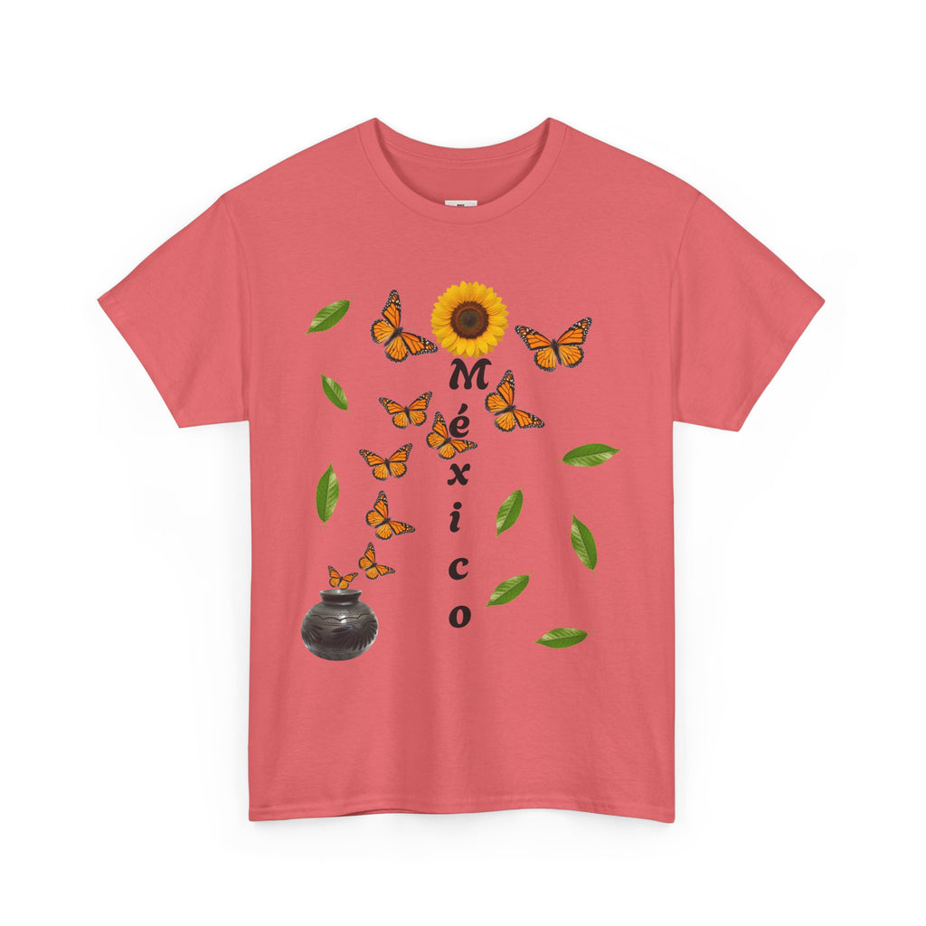 Mexico Monarch Butterfly Sunflower T‑Shirt