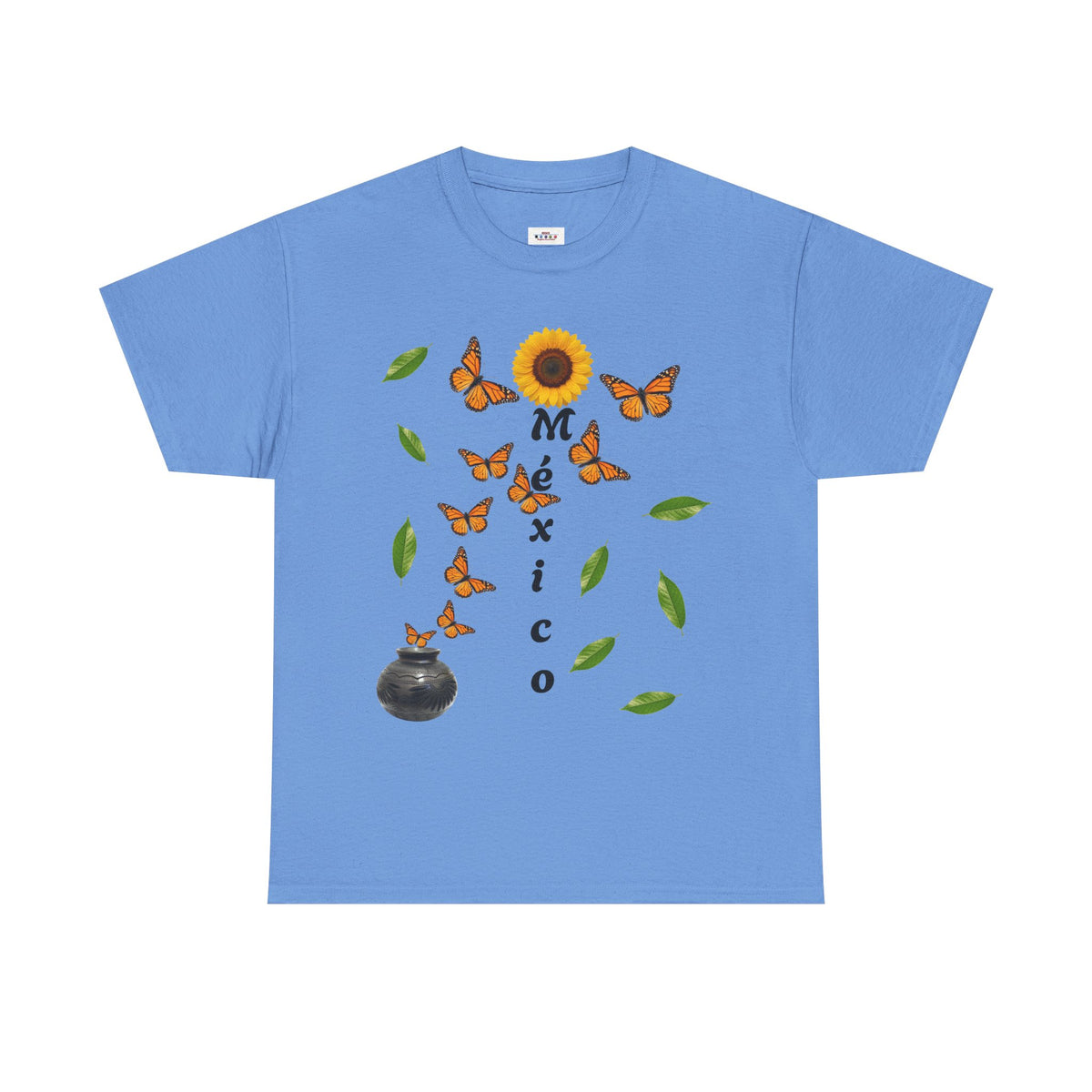 Mexico Monarch Butterfly Sunflower T‑Shirt